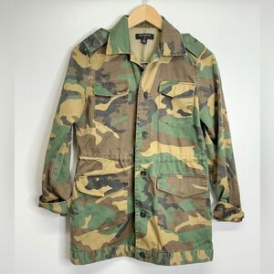 Bycorpus Women’s Utility Camouflage Jacket Size Small‎